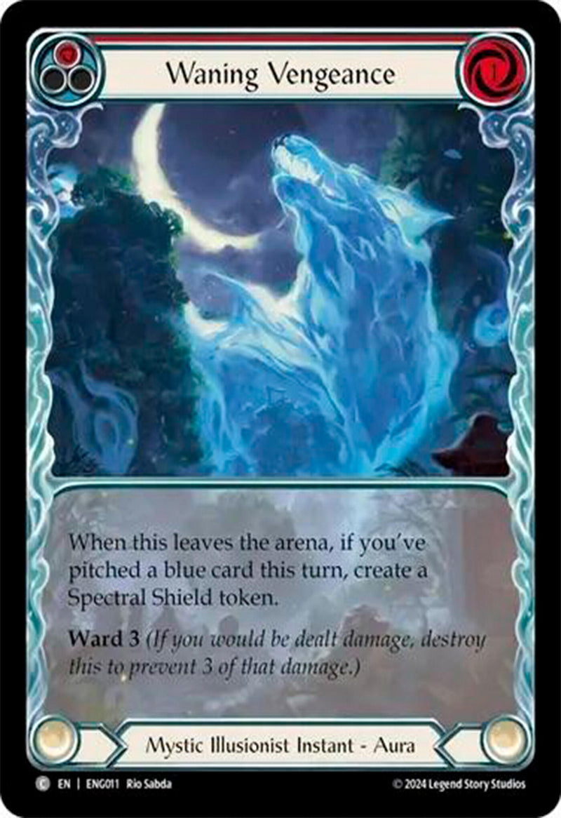 Image for Waning Vengeance (Red) (ENG011)