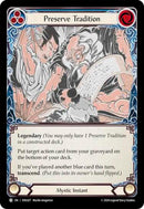 Image for Preserve Tradition (ENG027)