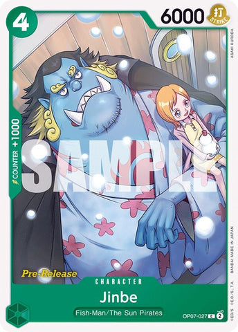 Image for Jinbe (027) (OP07-027) [OP07 PRE]