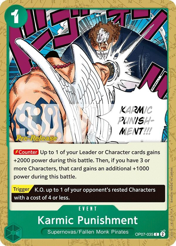 Image for Karmic Punishment (OP07-035) [OP07 PRE]