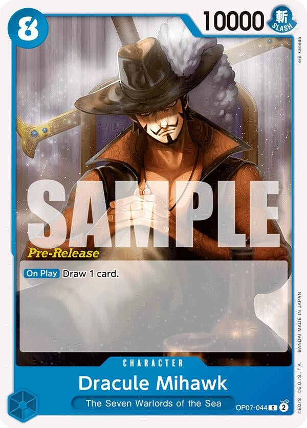 Image for Dracule Mihawk (OP07-044) [OP07 PRE]
