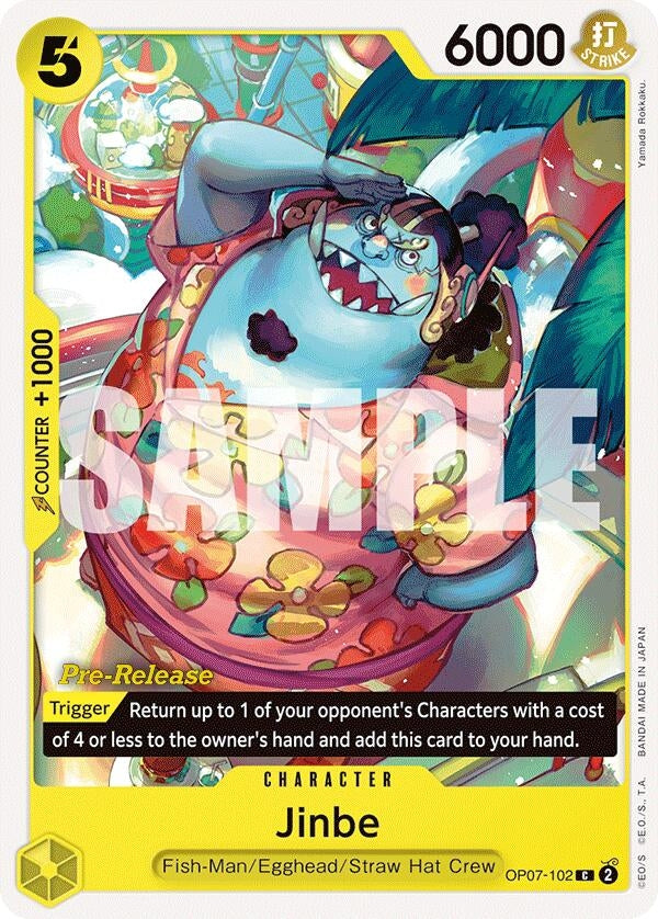 Image for Jinbe (102) (OP07-102) [OP07 PRE]