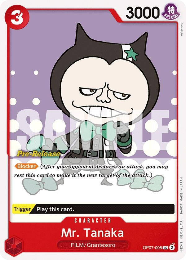 Image for Mr. Tanaka (OP07-008) [OP07 PRE]