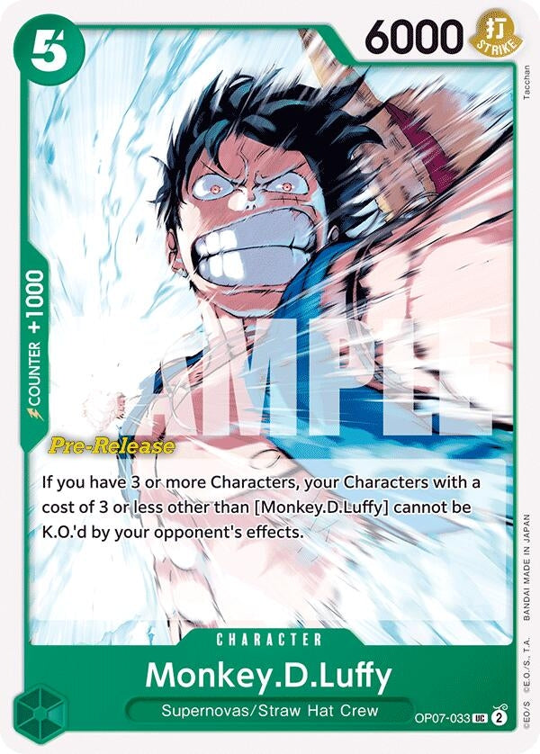 Image for Monkey.D.Luffy (033) (OP07-033) [OP07 PRE]