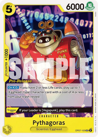 Image for Pythagoras (OP07-105) [OP07 PRE]