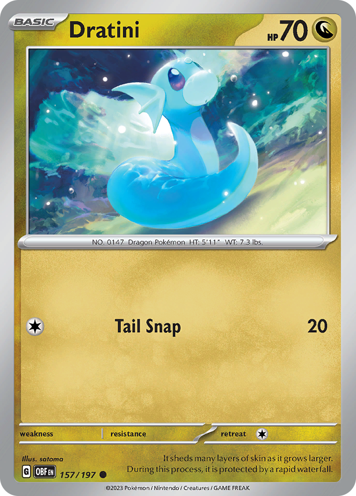 Dratini (157/197) [Scarlet & Violet: Obsidian Flames]