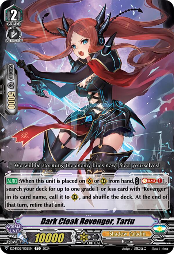 Dark Cloak Revenger, Tartu (DZ-PS02/005EN) [Premium Deckset "Revenger"]