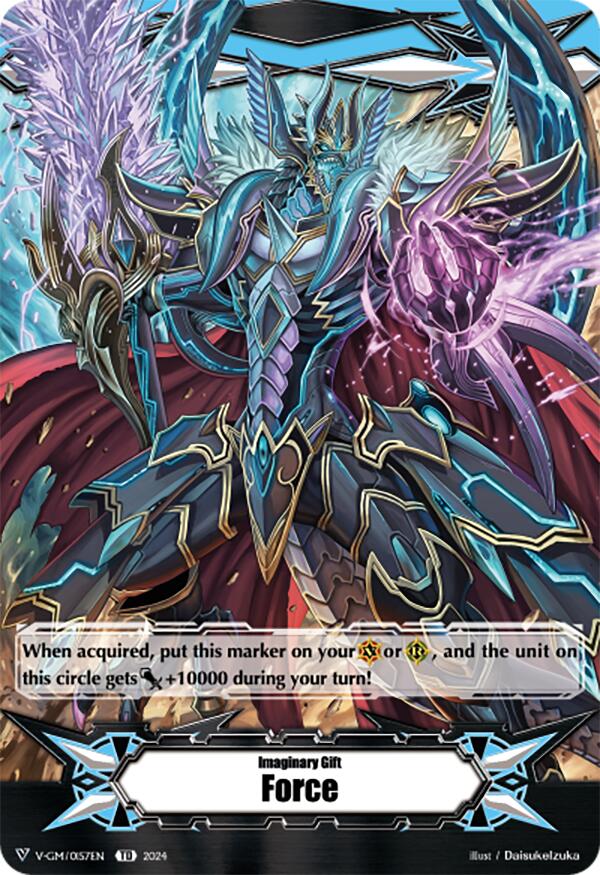 Imaginary Gift Force I (V-GM/0157EN) [Premium Deckset "Revenger"]