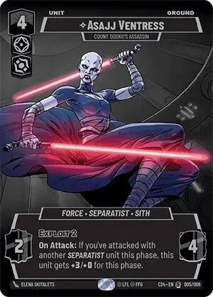 Image for Asajj Ventress (005/006) [CE2024]