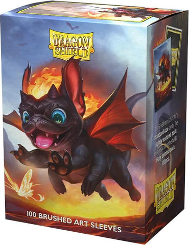 Dragon Shield Brushed Art Sleeves - The Wufdragon (100-pack)