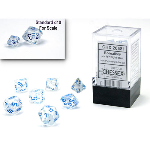 Chessex Dice - Mini Polyhedral 7 Die Set