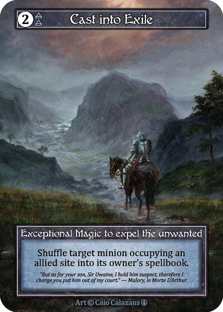 Image for Cast into Exile (Foil) - Sorcery: Contested Realm