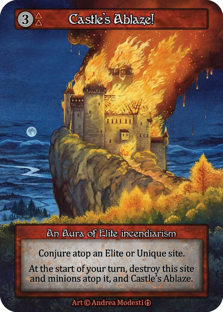 Image for Castle's Ablaze! - Sorcery: Contested Realm