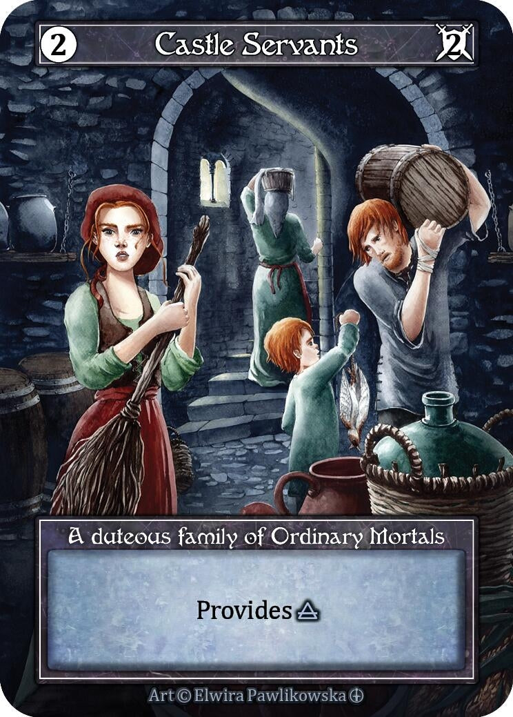 Image for Castle Servants (Foil) - Sorcery: Contested Realm