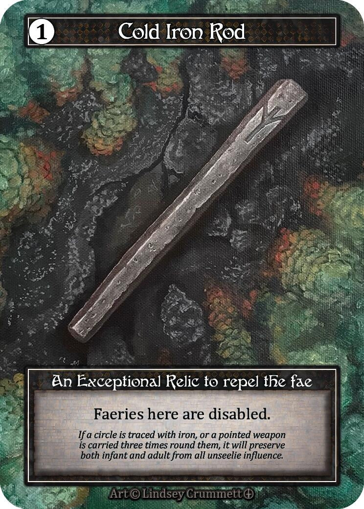 Image for Cold Iron Rod (Foil) - Sorcery: Contested Realm