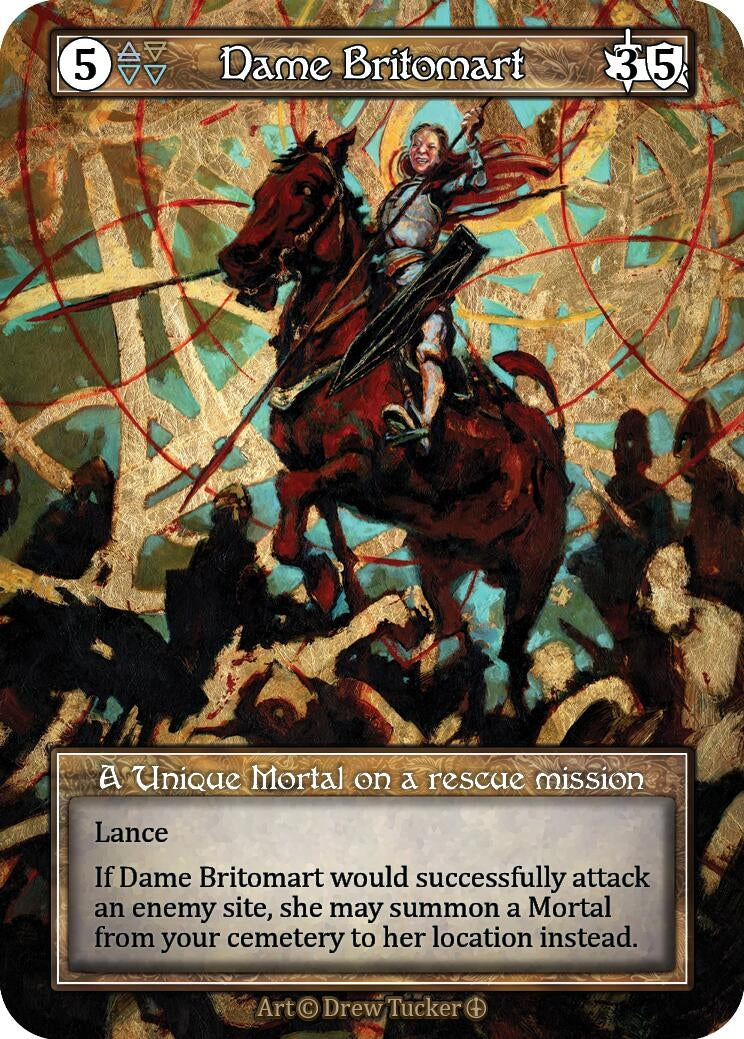Image for Dame Britomart (Foil) - Sorcery: Contested Realm