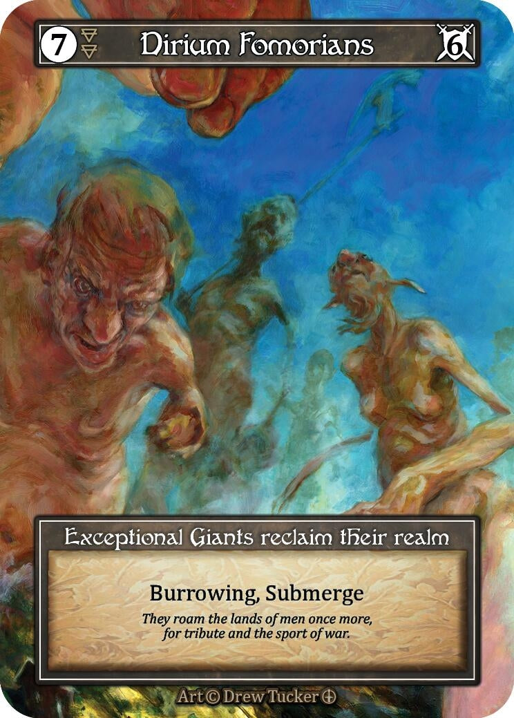Image for Dirium Fomorians (Foil) - Sorcery: Contested Realm