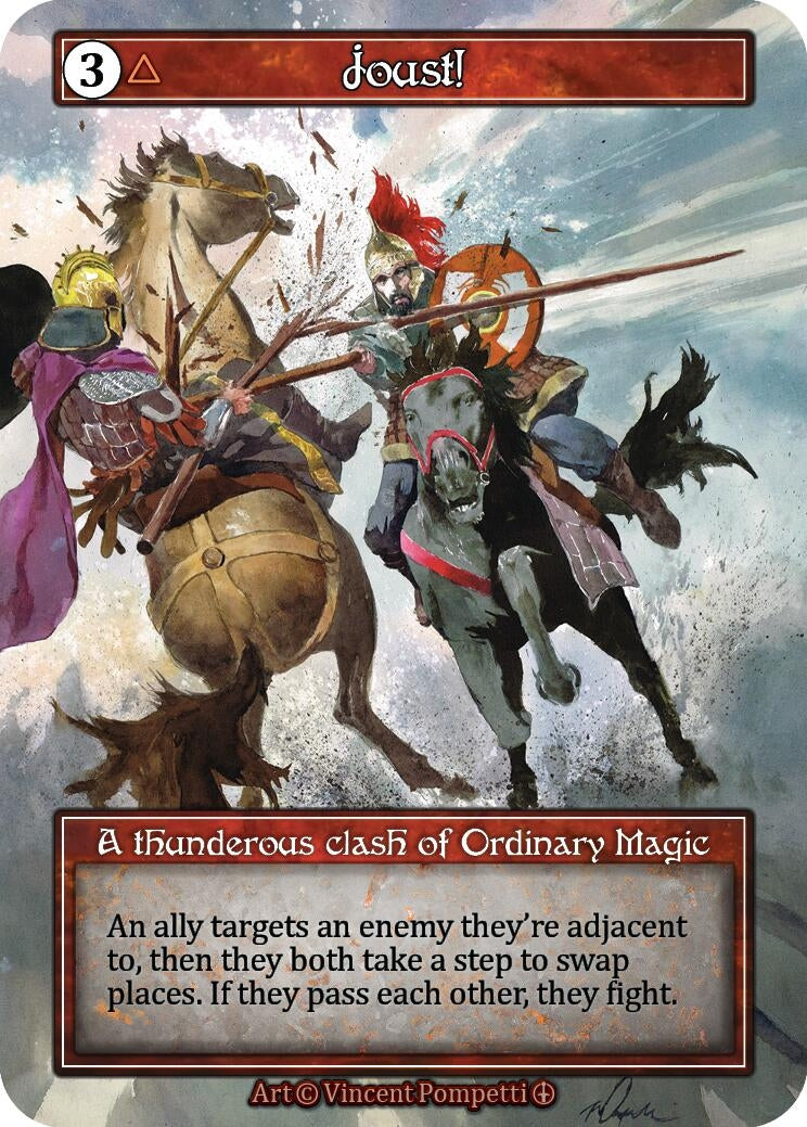 Image for Joust! (Foil) - Sorcery: Contested Realm