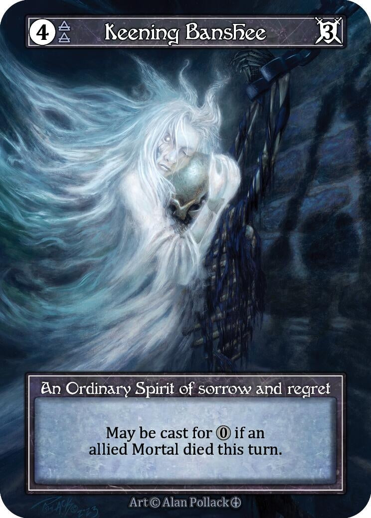 Image for Keening Banshee (Foil) - Sorcery: Contested Realm