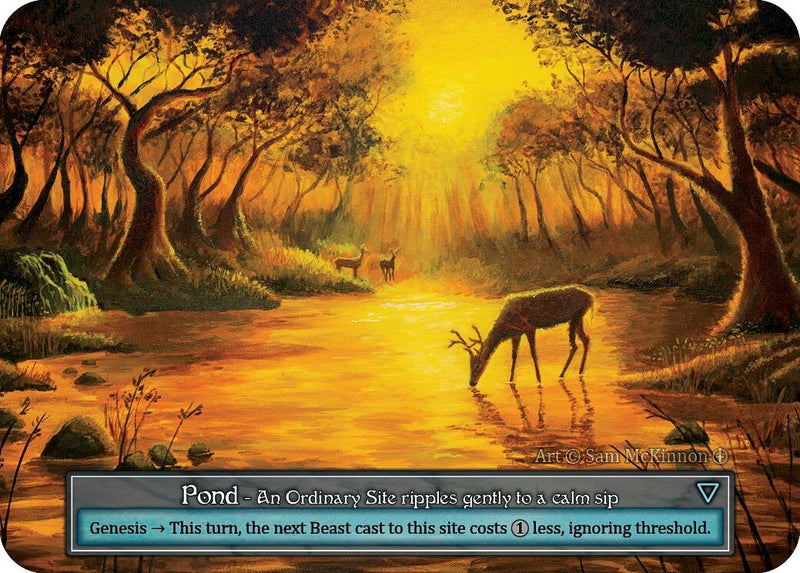 Image for Pond (Foil) - Sorcery: Contested Realm
