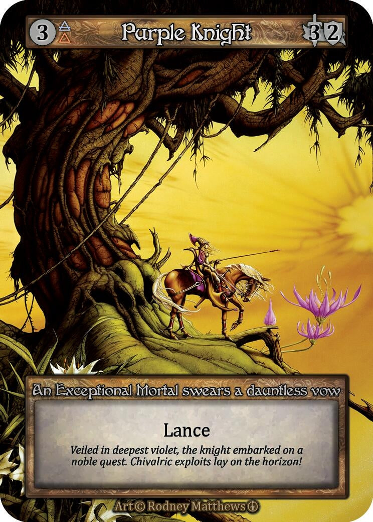 Image for Purple Knight - Sorcery: Contested Realm