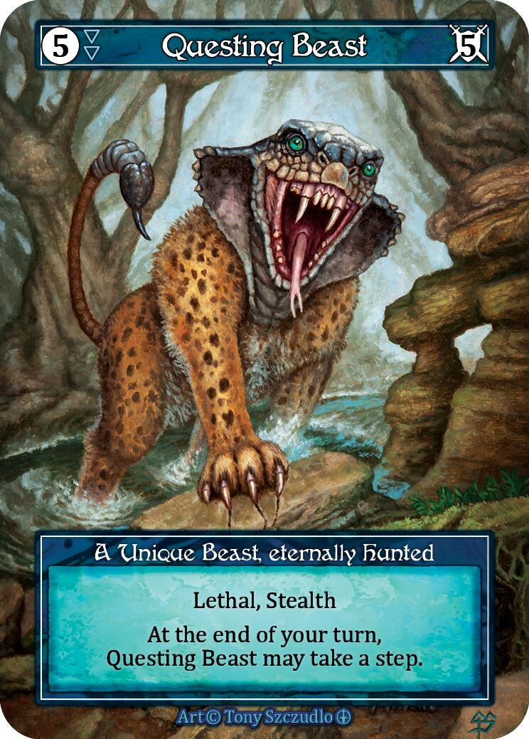 Image for Questing Beast (Foil) - Sorcery: Contested Realm