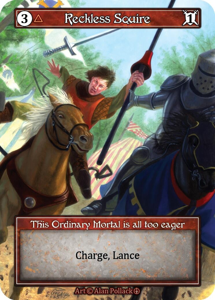 Image for Reckless Squire (Foil) - Sorcery: Contested Realm
