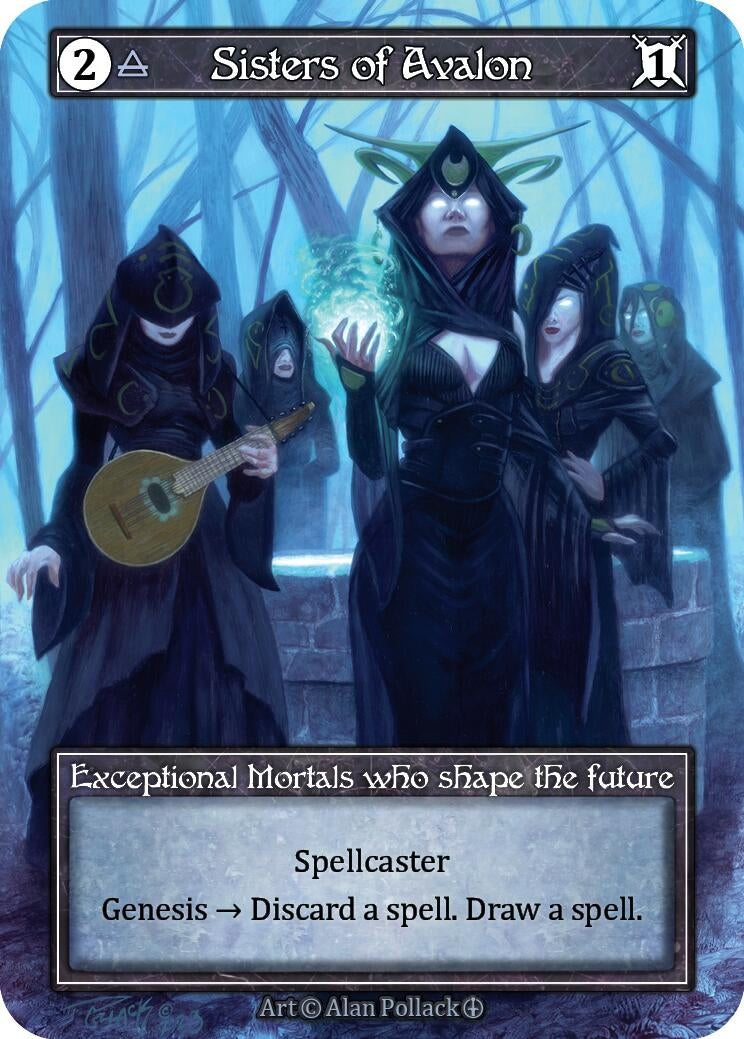 Image for Sisters of Avalon (Foil) - Sorcery: Contested Realm
