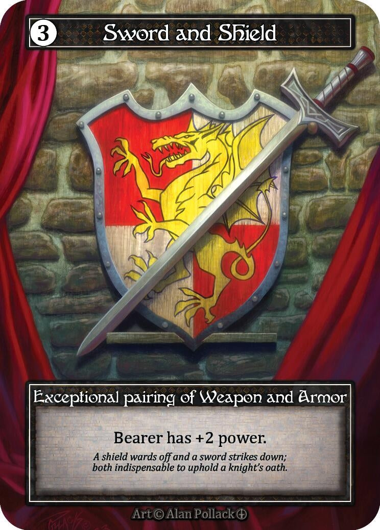 Image for Sword and Shield (Foil) - Sorcery: Contested Realm