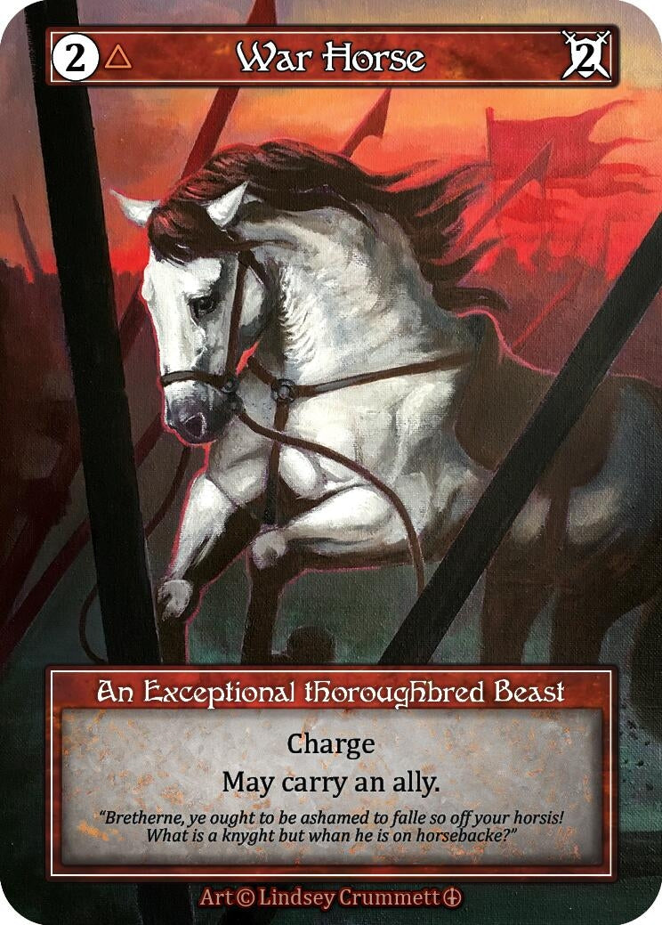 Image for War Horse (Foil) - Sorcery: Contested Realm