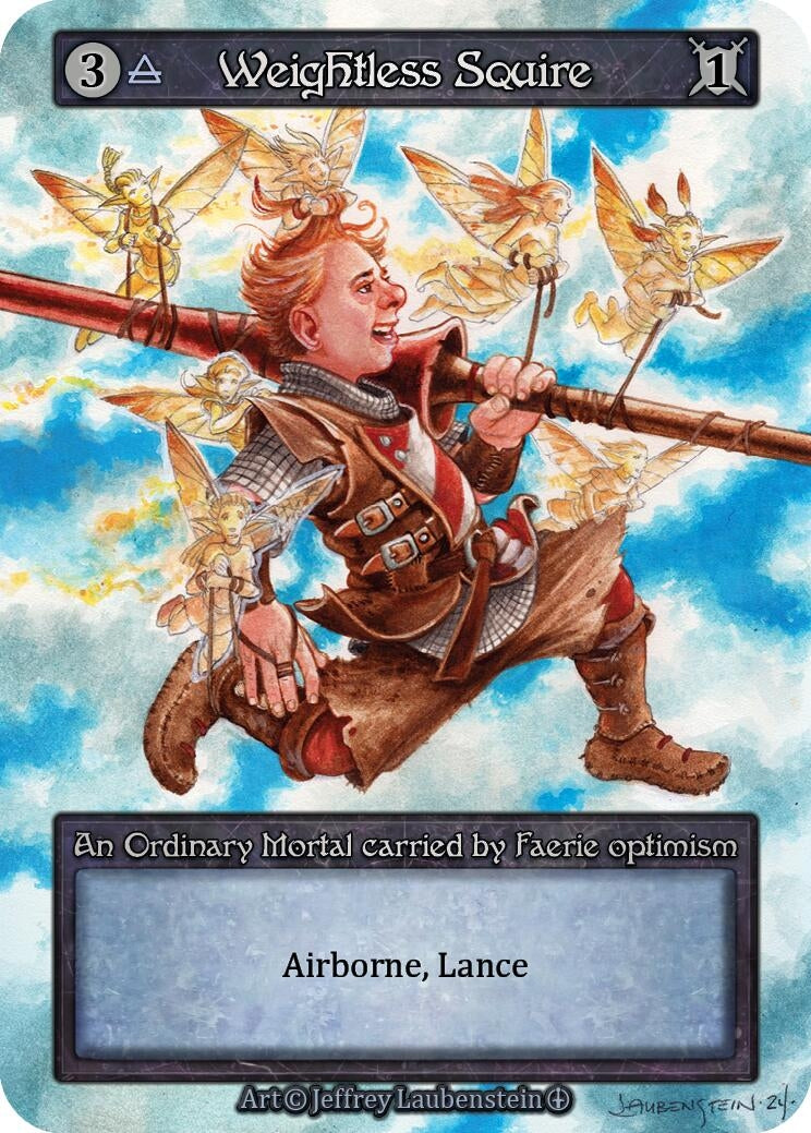 Image for Weightless Squire - Sorcery: Contested Realm