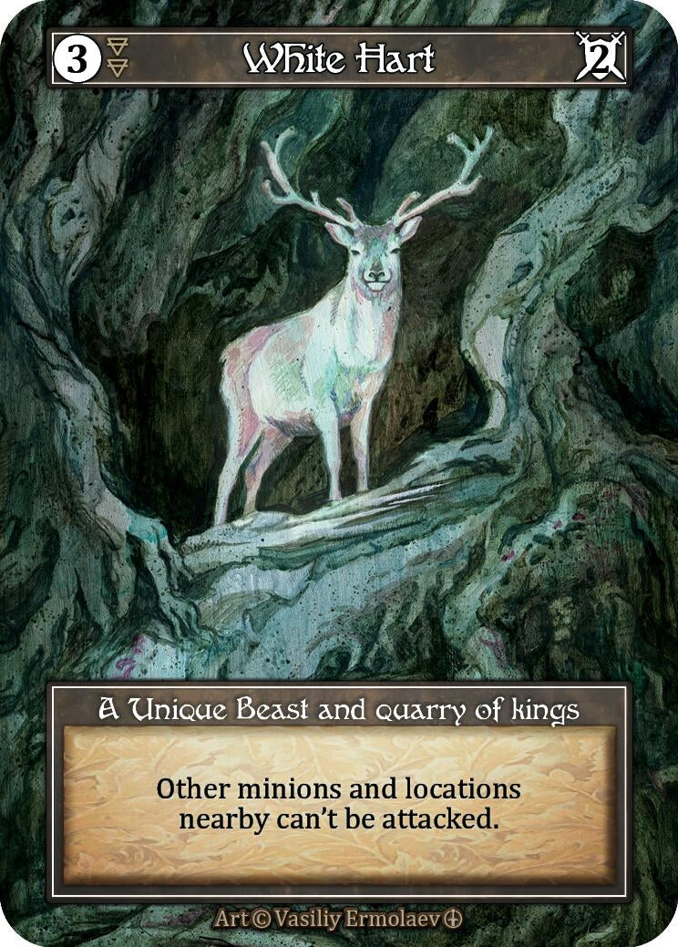 Image for White Hart (Foil) - Sorcery: Contested Realm