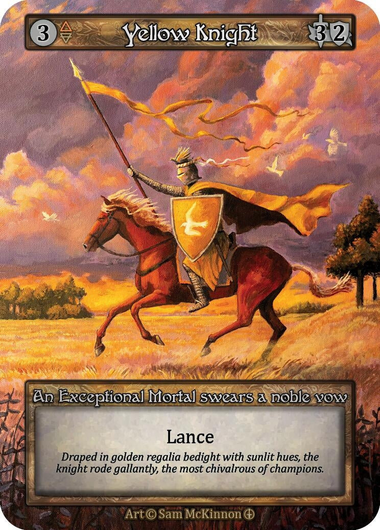 Image for Yellow Knight - Sorcery: Contested Realm