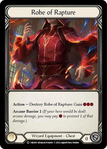 Image for Robe of Rapture (1HK004) [Historic Pack 1 Blitz Deck: Kano] - Flesh and Blood TCG
