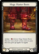 Image for Mage Master Boots (1HK006) [Historic Pack 1 Blitz Deck: Kano] - Flesh and Blood TCG