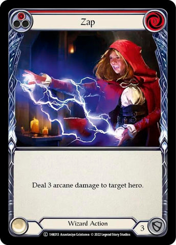 Image for Zap (Red) (1HK013) [Historic Pack 1 Blitz Deck: Kano] - Flesh and Blood TCG