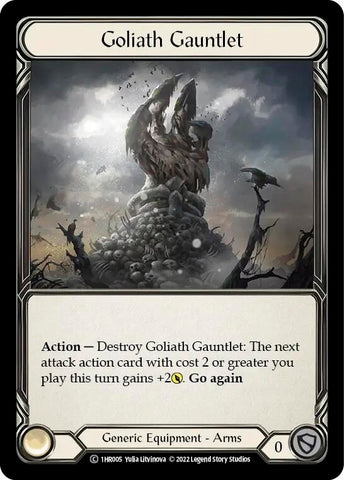 Image for Goliath Gauntlet (1HR005) [Historic Pack 1 Blitz Deck: Rhinar] - Flesh and Blood TCG