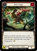 Image for Bare Fangs (Red) (1HR007) [Historic Pack 1 Blitz Deck: Rhinar] - Flesh and Blood TCG