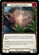 Image for Barraging Beatdown (Red) (1HR016) [Historic Pack 1 Blitz Deck: Rhinar] - Flesh and Blood TCG