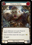 Image for Primeval Bellow (Blue) (1HR026) [Historic Pack 1 Blitz Deck: Rhinar] - Flesh and Blood TCG