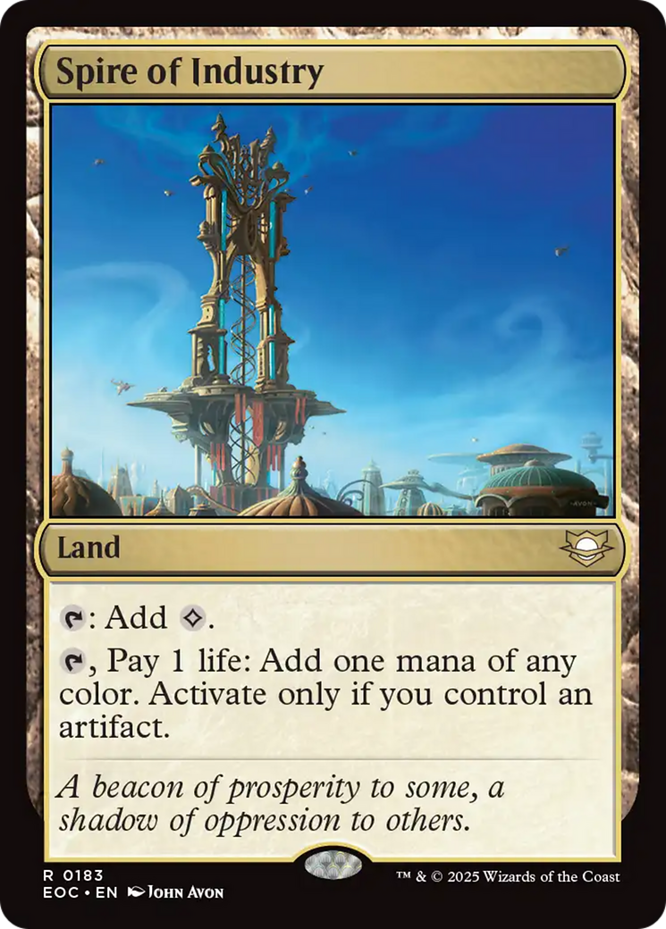 Spire of Industry [Edge of Eternities Commander]