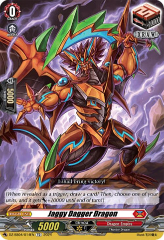Jaggy Dagger Dragon (DZ-SS04/014EN) [Special Series Stardust Blade]