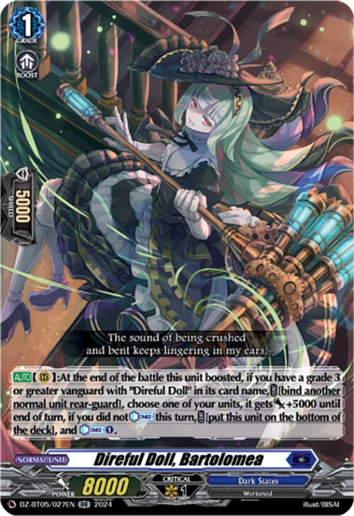 Direful Doll, Bartolomea (DZ-BT05/027EN) [Omniscient Awakening]
