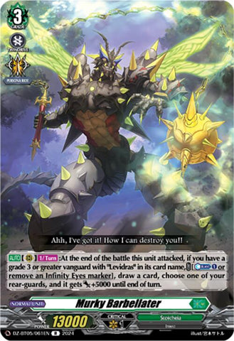 Murky Barbellater (DZ-BT05/061EN) [Omniscient Awakening]