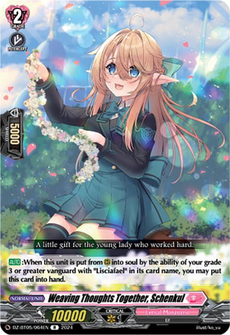 Weaving Thoughts Together, Schenkul (DZ-BT05/064EN) [Omniscient Awakening]