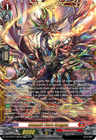 Summit Flare Dragon (DZ-BT05/FFR03EN) [Omniscient Awakening]