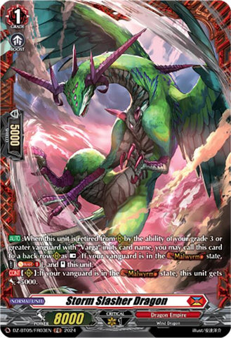 Storm Slasher Dragon (DZ-BT05/FR03EN) [Omniscient Awakening]