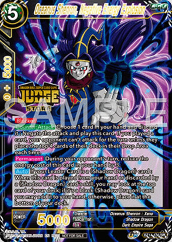 Oceanus Shenron, Negative Energy Explosion (Judge Pack Vol.16) (Store) (BT14-135) [Tournament Promotion Cards]