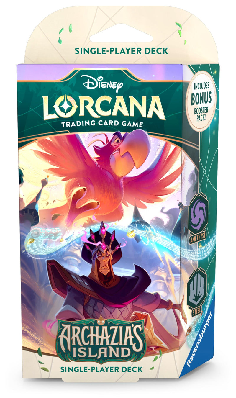 Image for Disney Lorcana: Archazia's Island Starter Deck (Amethyst & Steel) [7]