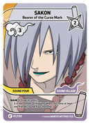 Image for Sakon — Bearer of the Curse Mark (061/130) (KSH) - Naruto Mythos TCG
